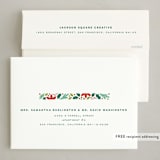 "Many Wishes" - Holiday Cards in Chardonnay by Michelle Taylor - FREE Recipient Addressing