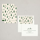 "Forest" - Holiday Cards in Pine by Iveta Angelova - Assembled