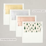 "Forest" - Holiday Cards in Pine by Iveta Angelova - Envelope Liners