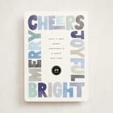 "Framed" - Holiday Cards in Ocean by Pixel and Hank - Front