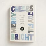 "Framed" - Holiday Cards in Ocean by Pixel and Hank - Folded Card