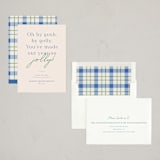 "By Gosh By Golly" - Holiday Cards in Cookie Dough by Megan Cash - Assembled