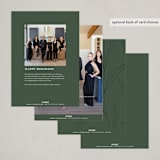 "a great year" - Holiday Cards in Fir by Summer Winkelman - Back of Card
