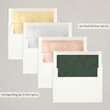 "a great year" - Holiday Cards in Fir by Summer Winkelman - Envelope Liners