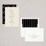"Best to You" - Holiday Cards in Eggnog by Louise Kay - Assembled