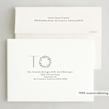 "Holiday  Wreath" - Holiday Cards in Sage by Angela Thompson - FREE Recipient Addressing