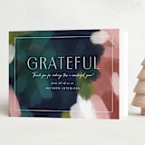 "abstract strokes" - Holiday Cards in Forest by Carmia Jordaan - Folded Card