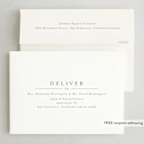 "Classic" - Holiday Cards in Snow by Kasia Labocki - FREE Recipient Addressing