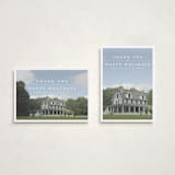 "Classic" - Holiday Cards in Snow by Kasia Labocki - Photo Orientation Options