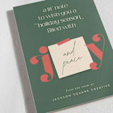 "Lil' Holiday Note" - Holiday Cards in Evergreen by Lisa McLean - Close-Up