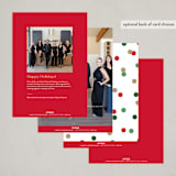 "Celebrate" - Holiday Cards in North Pole by Kacey Kendrick Wagner - Back of Card