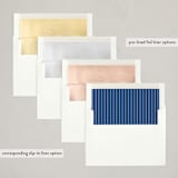 "Beyond" - Holiday Cards in Lake by Amy Kross - Envelope Liner Options