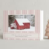 "Homemade" - Holiday Cards in Crimson by Kennedi Shaw - Folded Card