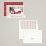 "Homemade" - Holiday Cards in Crimson by Kennedi Shaw - Assembled