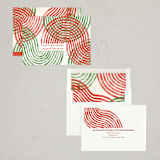 "Holiday Arches" - Holiday Cards in Cranberry by raven erebus - Assembled