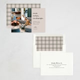 "Rest. Relax. Recharge." - Holiday Cards in Buttercream by Kristen Knechtel - Assembled