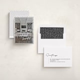 "Holiday Thanks!" - Holiday Cards in Snow by Pine Street Creative - Assembled