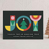 "Nordic Joy" - Holiday Cards in Ink by Maria Alou - Front