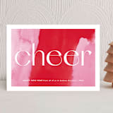 "Joyful Abstraction" - Holiday Cards in Peppermint by Erika Firm - Front