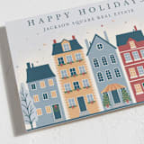 "Decorated City Street" - Holiday Cards in Frost by Diana Pinnell - Detail