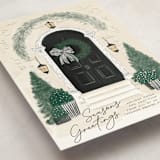 "A Door" - Holiday Cards in Noir by Jenna Holcomb - Detail