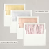"A Door" - Holiday Cards in Holly Berry by Jenna Holcomb - Envelope Liner Options