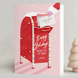 "you've got mail" - Holiday Cards in Candy by Christina Cesario - Folded Card