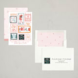 "Joyful holiday stamps" - Holiday Cards in Rosy Cheeks by Another Please - Assembled