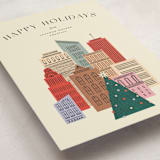 "Holiday Cityscape" - Holiday Cards in Sunny by Pixel and Hank - Detail