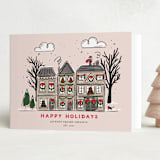 "Township" - Holiday Cards in Gumdrop by Cindy Reynolds - Folded Card