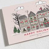 "Township" - Holiday Cards in Gumdrop by Cindy Reynolds - Detail