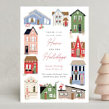 "No Place Like Home" - Holiday Cards in Candy by Erin German - Front