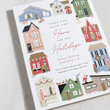 "No Place Like Home" - Holiday Cards in Candy by Erin German - Detail