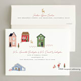 "No Place Like Home" - Holiday Cards in Candy by Erin German - FREE Recipient Addressing
