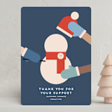 "teamwork" - Holiday Cards in Mountain by Claudia Orengo - Front