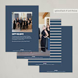 "teamwork" - Holiday Cards in Mountain by Claudia Orengo - Back of Card Options