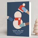 "teamwork" - Holiday Cards in Mountain by Claudia Orengo - Folded Card