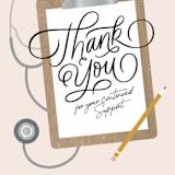 "Your Continued Support" - Holiday Cards in Eraser by Kristen Smith - Close-Up