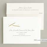 "Your Continued Support" - Holiday Cards in Eraser by Kristen Smith - FREE Recipient Addressing