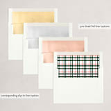 "Tis the season" - Holiday Cards in Fir by Alethia Frye - Envelope Liners
