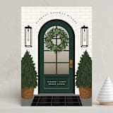 "Holiday Home" - Holiday Cards in Juniper by Ekko Studio - Front