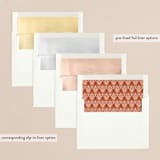 "Joy ornament" - Holiday Cards in Spice by Joanna Griffin - Envelope Liners