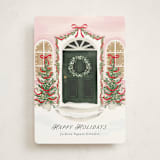 "La Porta" - Holiday Cards in Rosy Cheeks by Petra Kern - Front