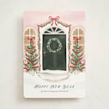 "La Porta" - Holiday Cards in Rosy Cheeks by Petra Kern - Front