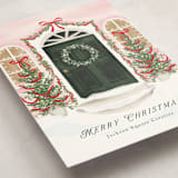 "La Porta" - Holiday Cards in Rosy Cheeks by Petra Kern - Detail