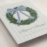 "Cape May Charm" - Holiday Cards in Powder by Everett Paper Goods - Detail
