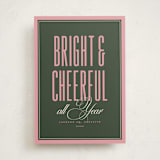 "Simply Said" - Holiday Cards in Wreath by letterfix - Front