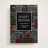 "Holiday City" - Holiday Cards in Eclipse by Pixel and Hank - Front