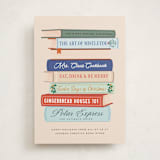 "Tales and Stories" - Holiday Cards in Blush by Sherley Ferreira - Front
