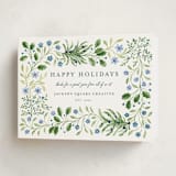 "Sophia" - Holiday Cards in Frost by Sarah Knight - Folded Card